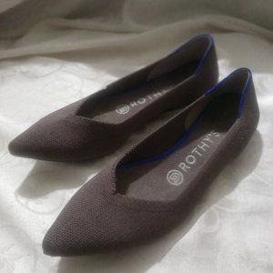 Rothy's gray blue trim size women's 7